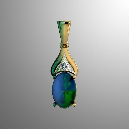 Pendant  dp 1 3D print model_1