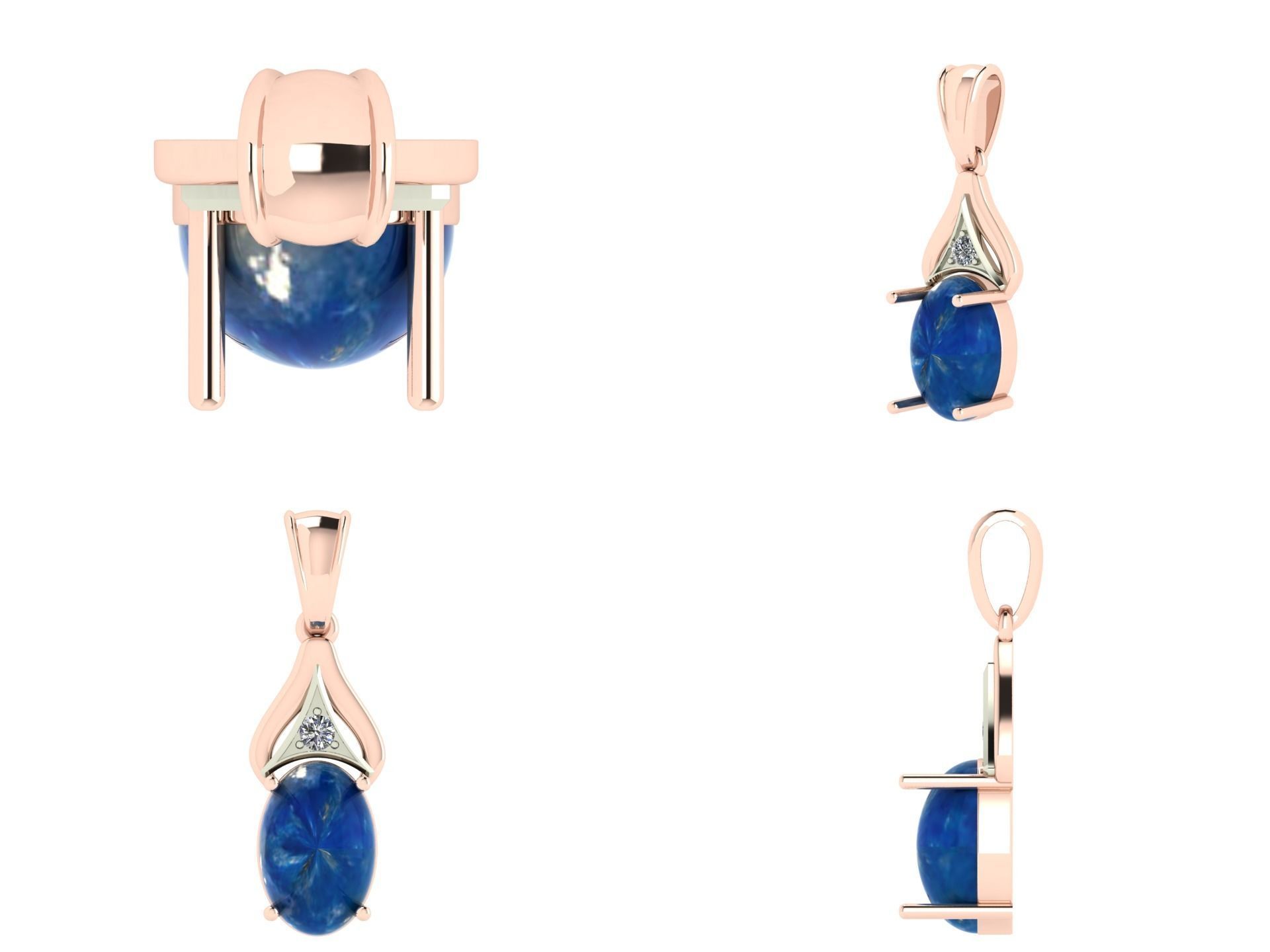 Pendant  dp 1 3D print model_5