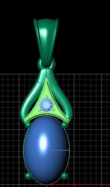 Pendant  dp 1 3D print model_9