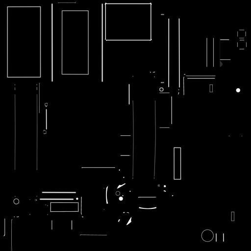 Sci-Fi Stairs -  20 - Red Version  Low-poly 3D model_38