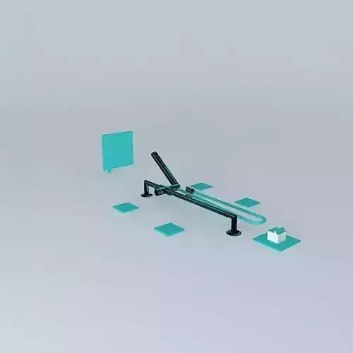 Rubinet shower suite Matthew Quinn collection