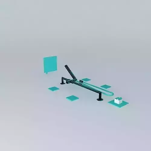 Rubinet shower suite Matthew Quinn collection