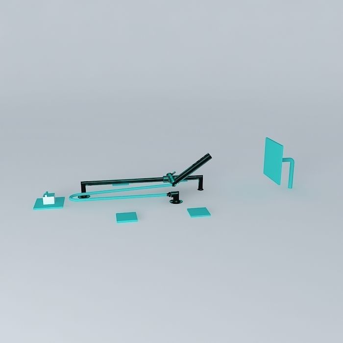 Rubinet shower suite Matthew Quinn collection Free 3D model_2