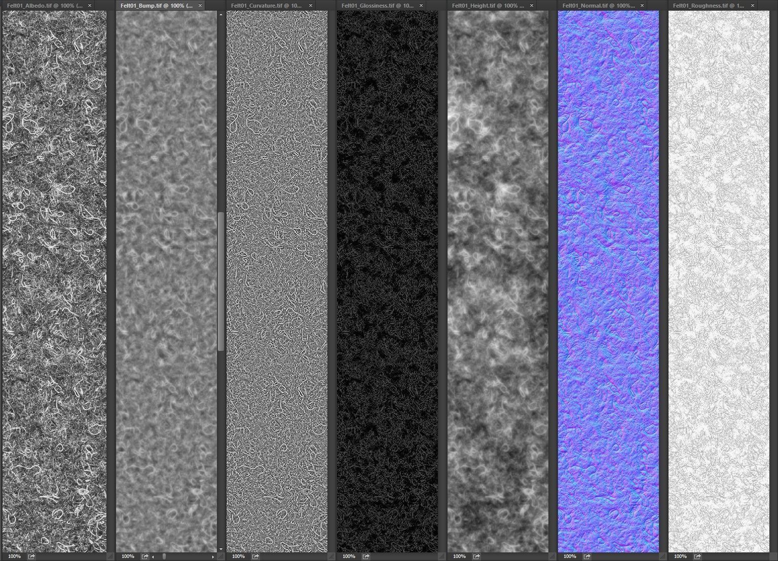 Felt PBR Texture Texture_16