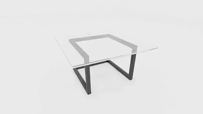 mesa esquinero linea oda Low-poly 3D model
