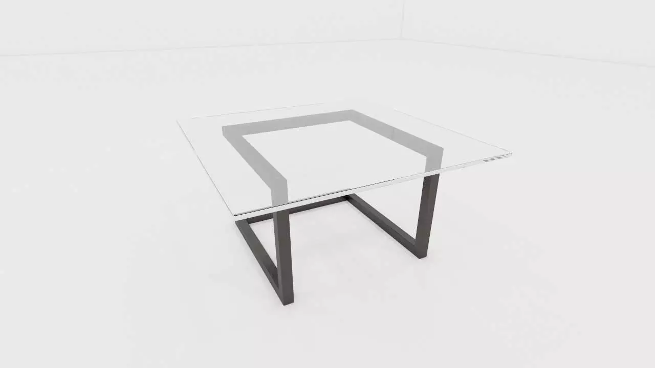 mesa esquinero linea oda Low-poly 3D model_0
