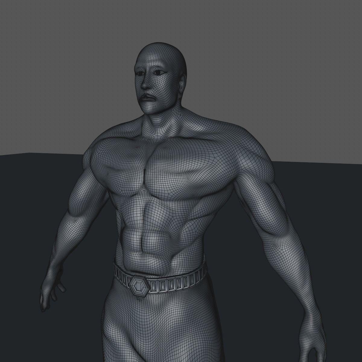Human Man 3D model_9