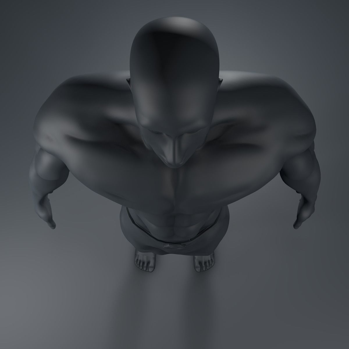 Human Man 3D model_8