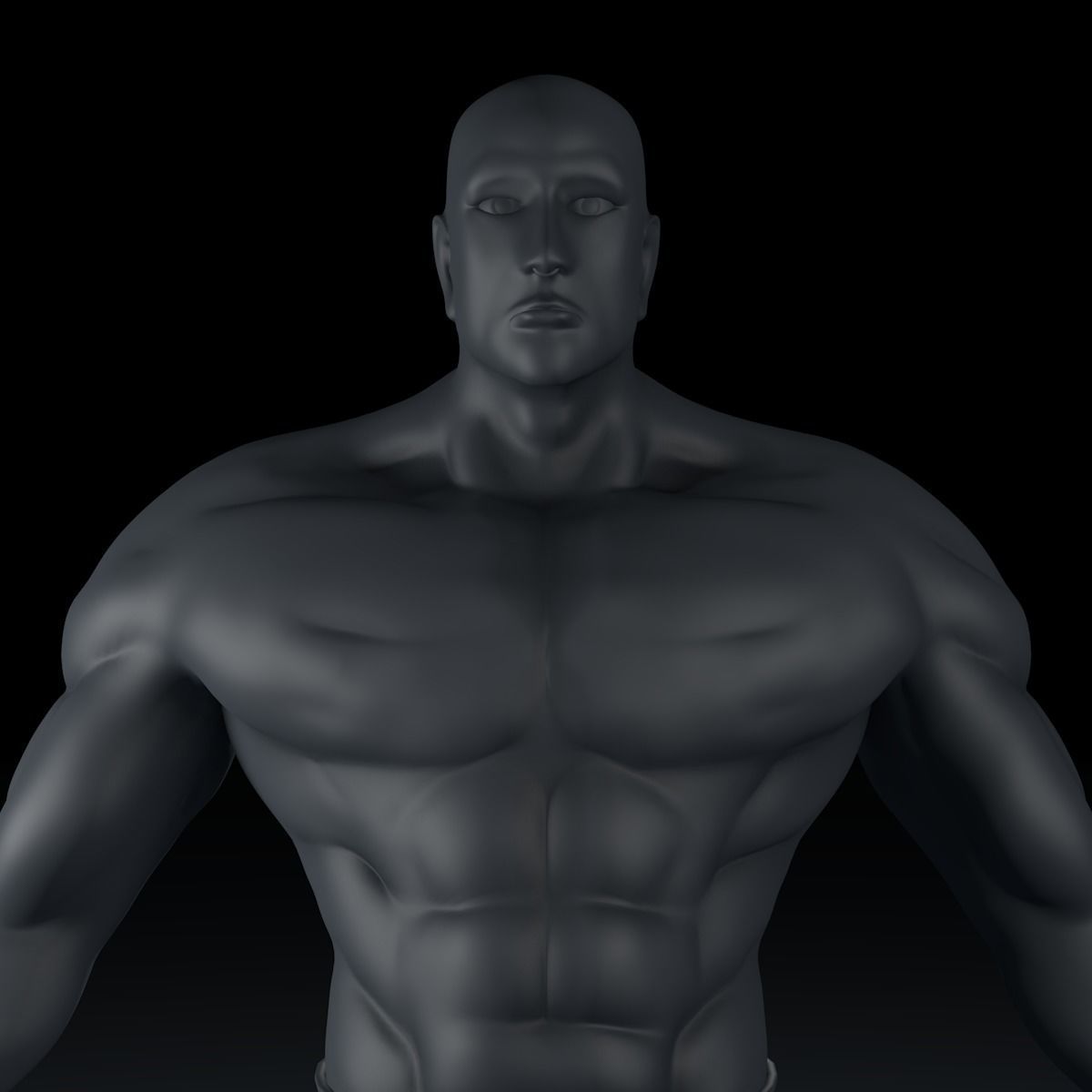 Human Man 3D model_3