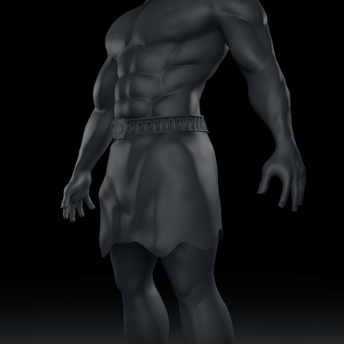 Human Man 3D model_5