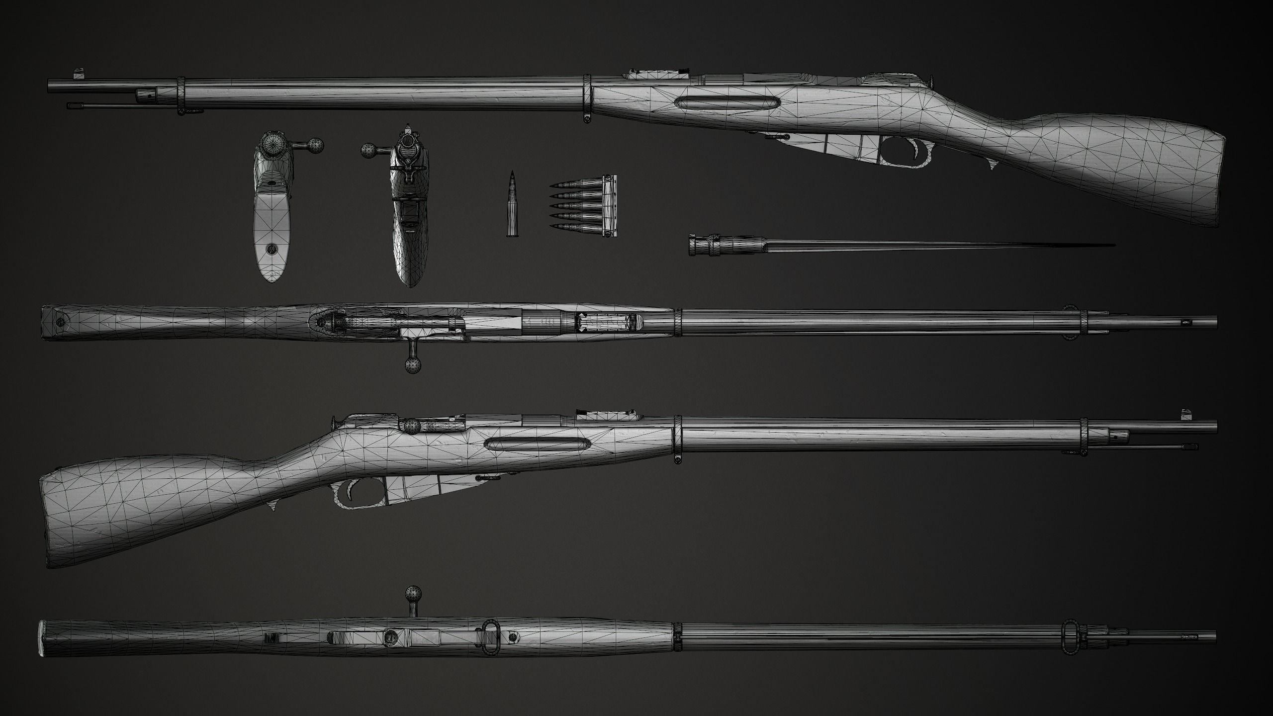 PBR Soviet Mosin Nagant Collection _16