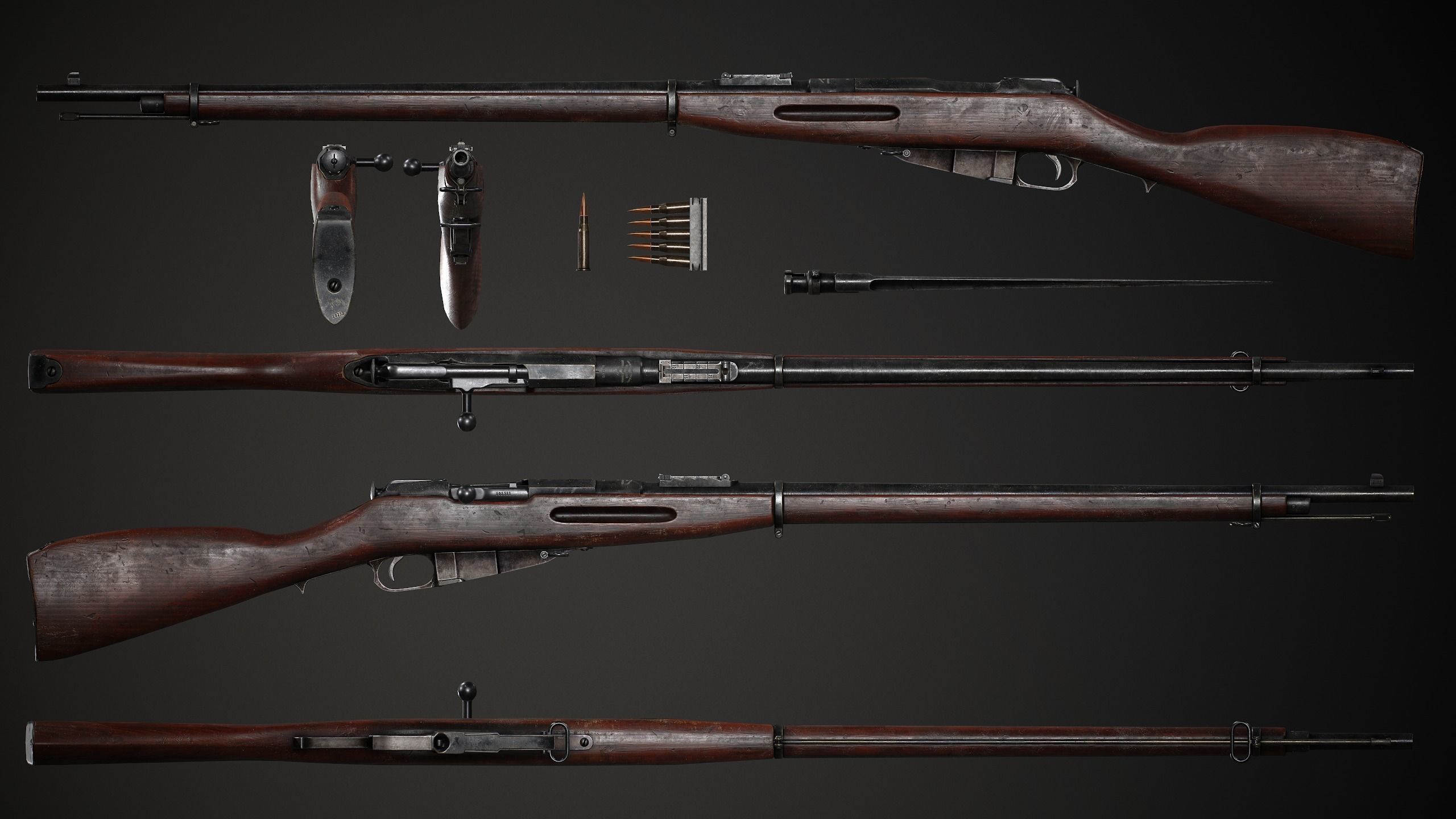 PBR Soviet Mosin Nagant Collection _9