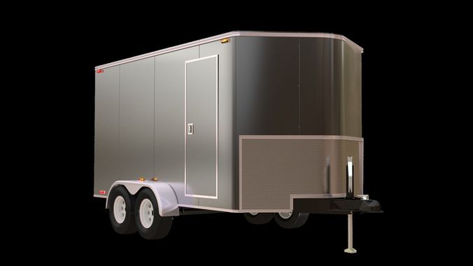 Cargo  Trailer 3D model