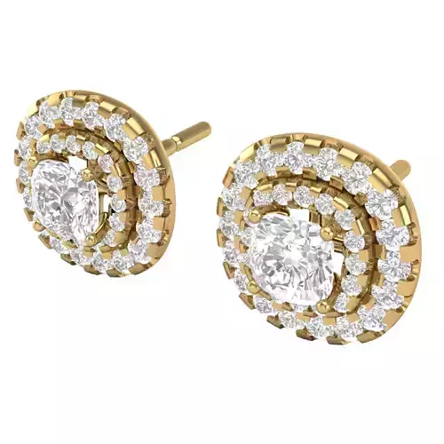 Earrings-3 device with balls in it