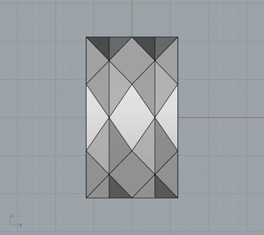 Polygonic Ring 3D print model_11