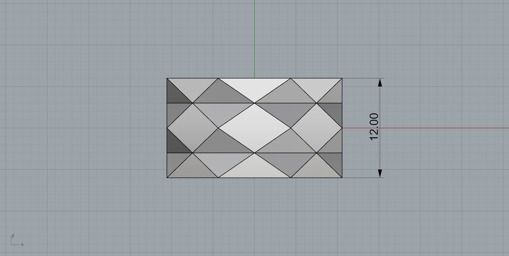 Polygonic Ring 3D print model_9