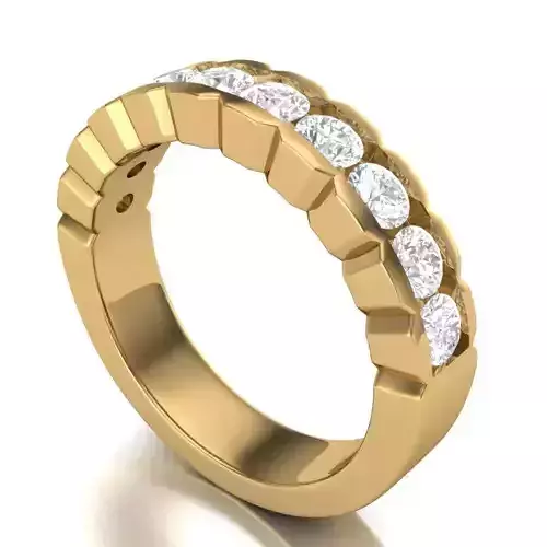 Wedding Band - 60 3D print model