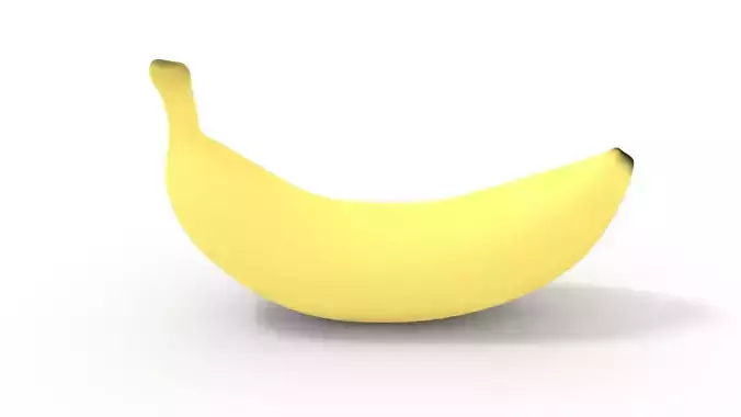 Banana 3D model