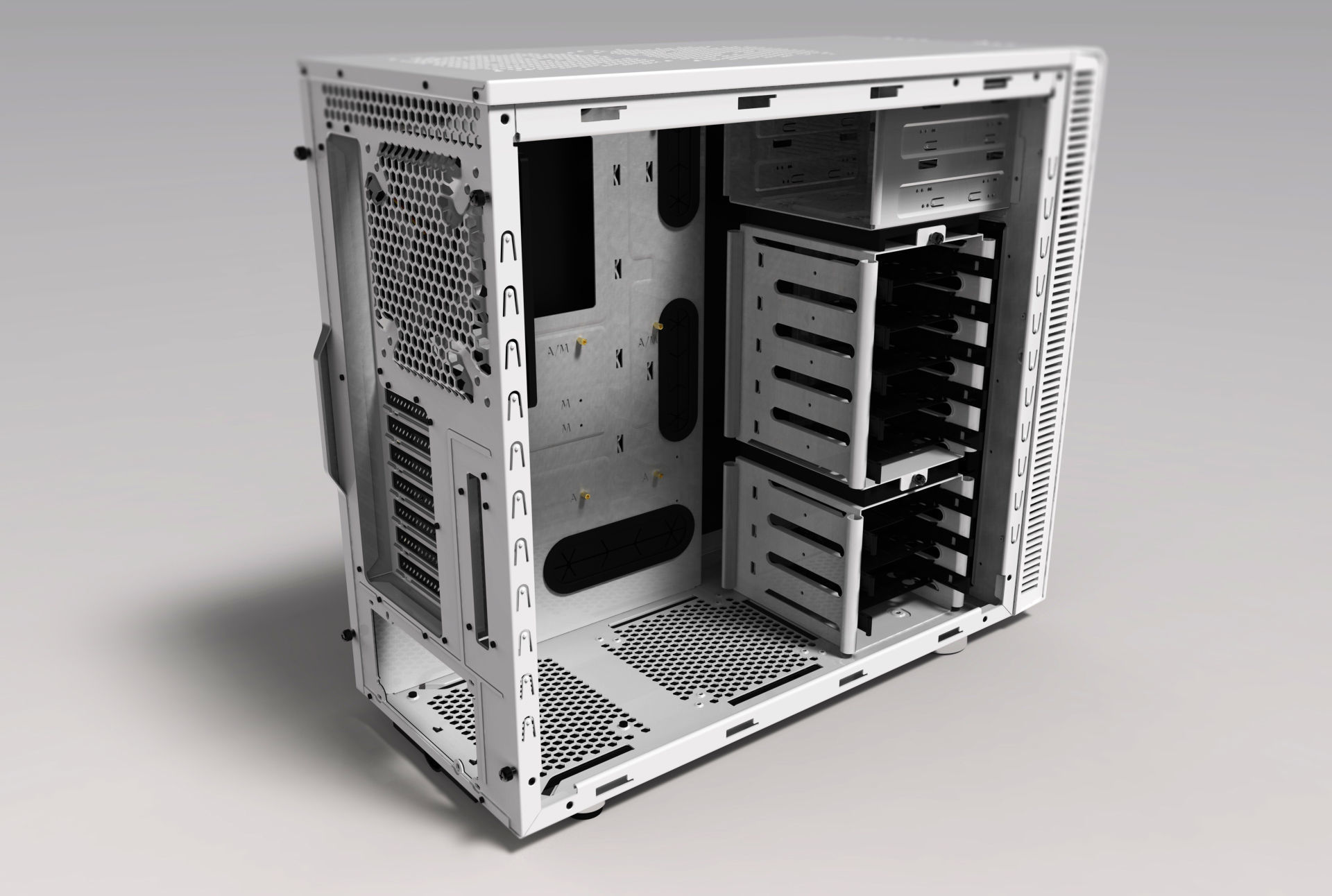 Fractal Design Define R4 PC Case 3D model_2