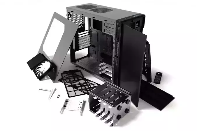 Fractal Design Define R4 PC Case 3D model