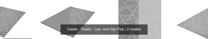Carpet - Titawin - Low- and High-Poly