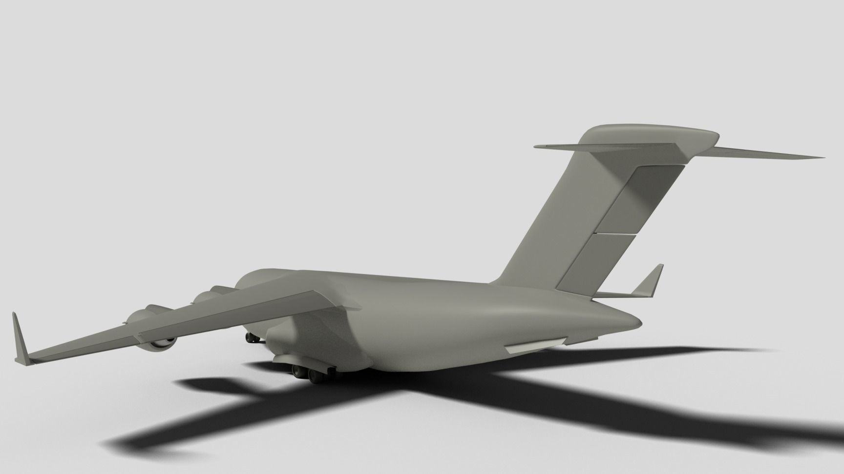 Globemaster Airplane Free 3D model_2