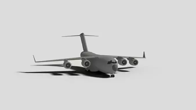 Globemaster Airplane Free 3D model