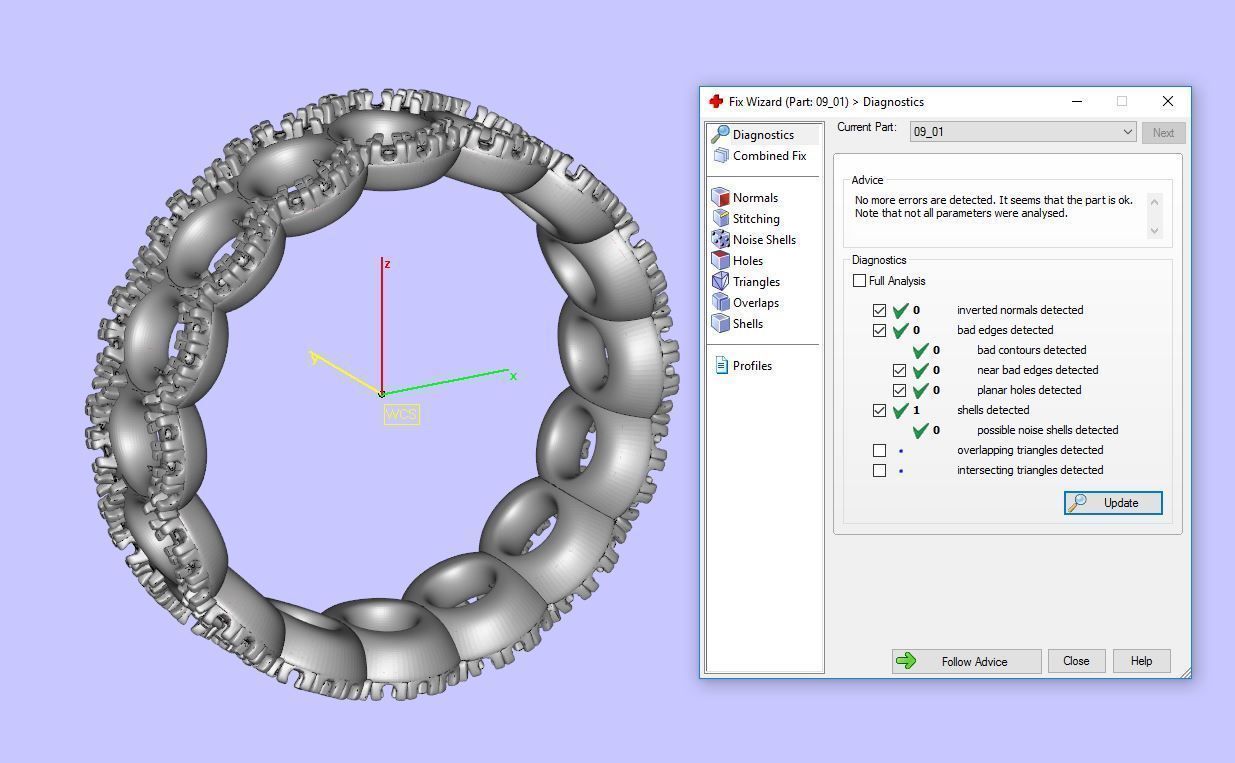 Jura Diamond Ring 3D print model_1