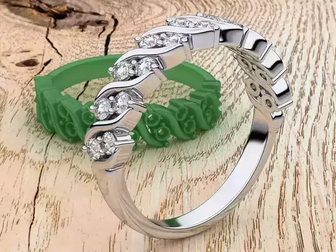 Wedding Florette Diamond Ring