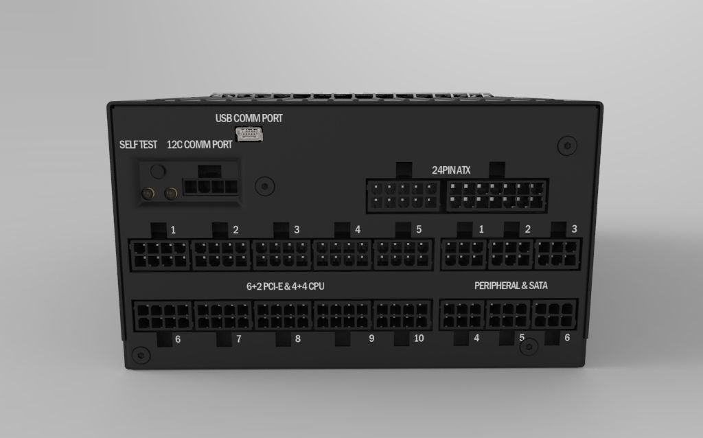 Corsair AX1500i PSU 3D model_3