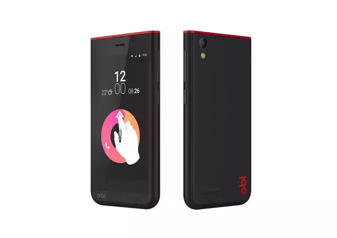 Obi Worldphone SJ1-5 black customizable design 3D print model
