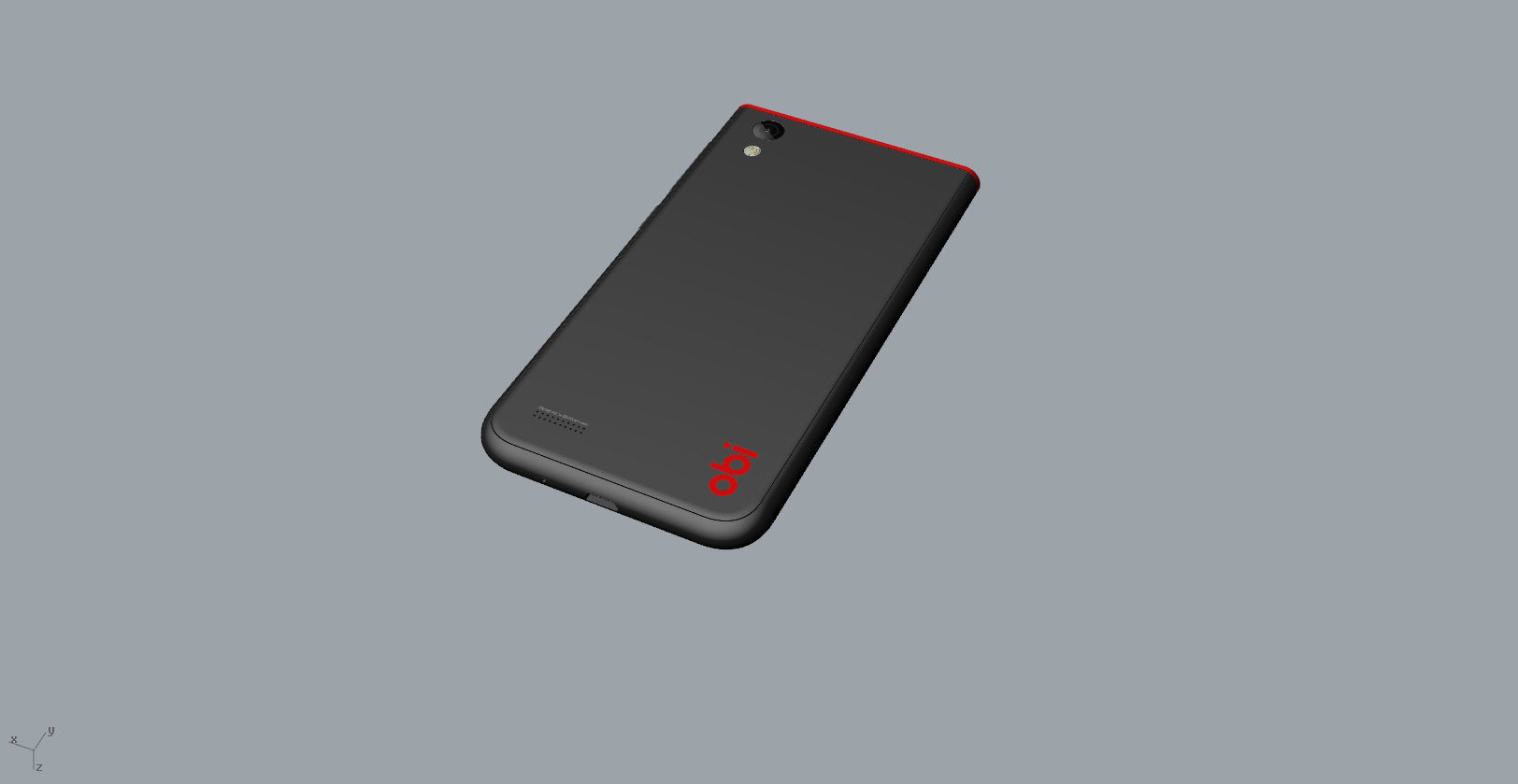 Obi Worldphone SJ1-5 black customizable design 3D print model_5