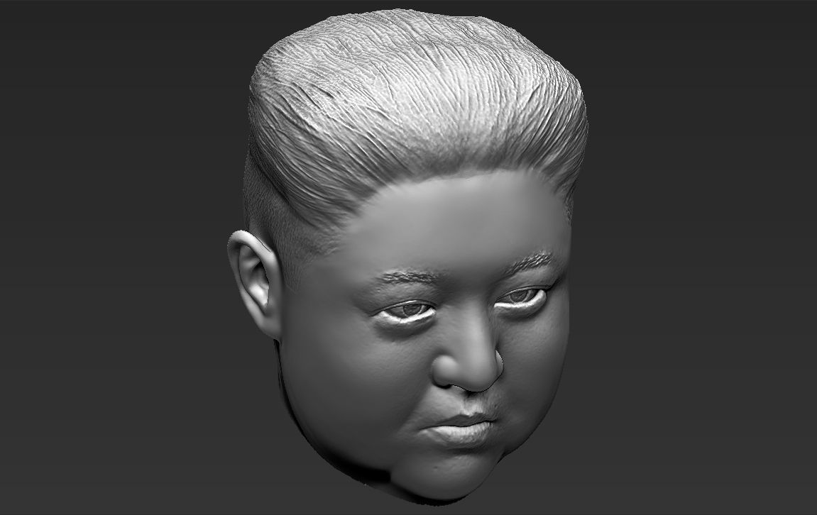 Kim Jong-un 3D model_35