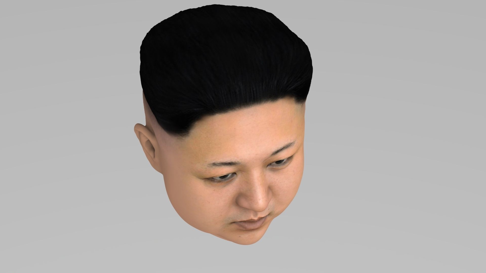 Kim Jong-un 3D model_11