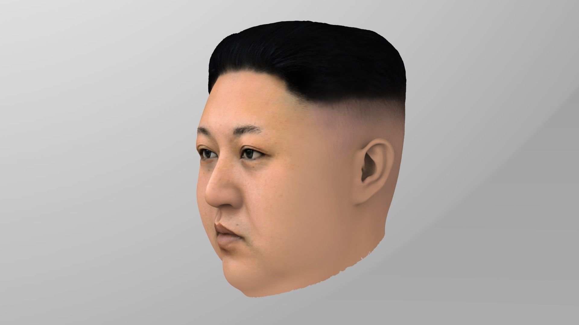 Kim Jong-un 3D model_3