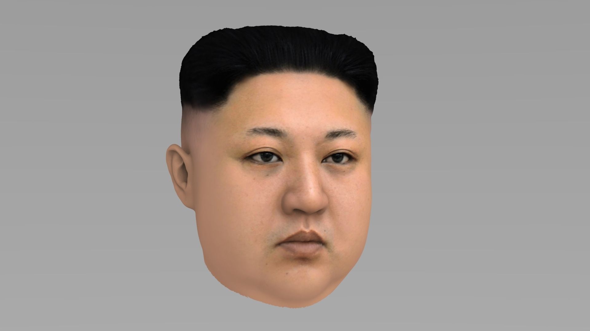 Kim Jong-un 3D model_10