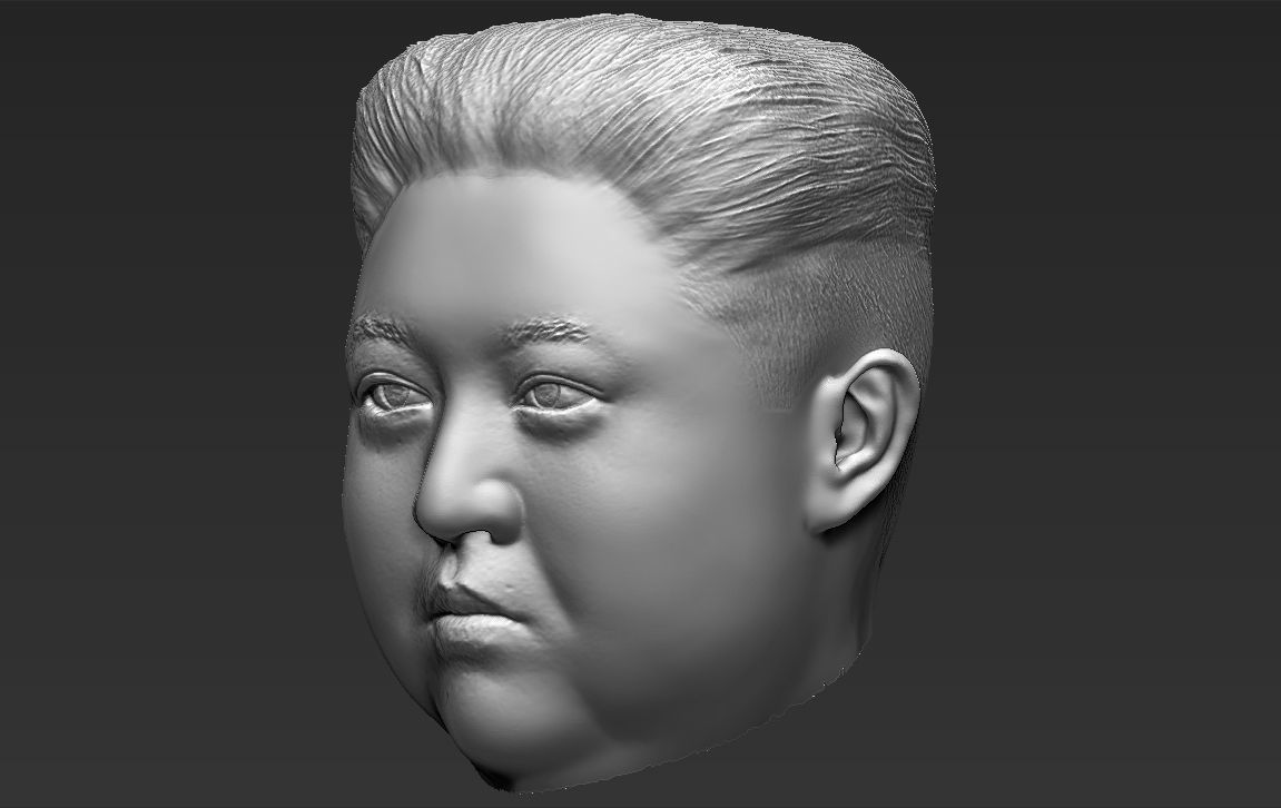 Kim Jong-un 3D model_26