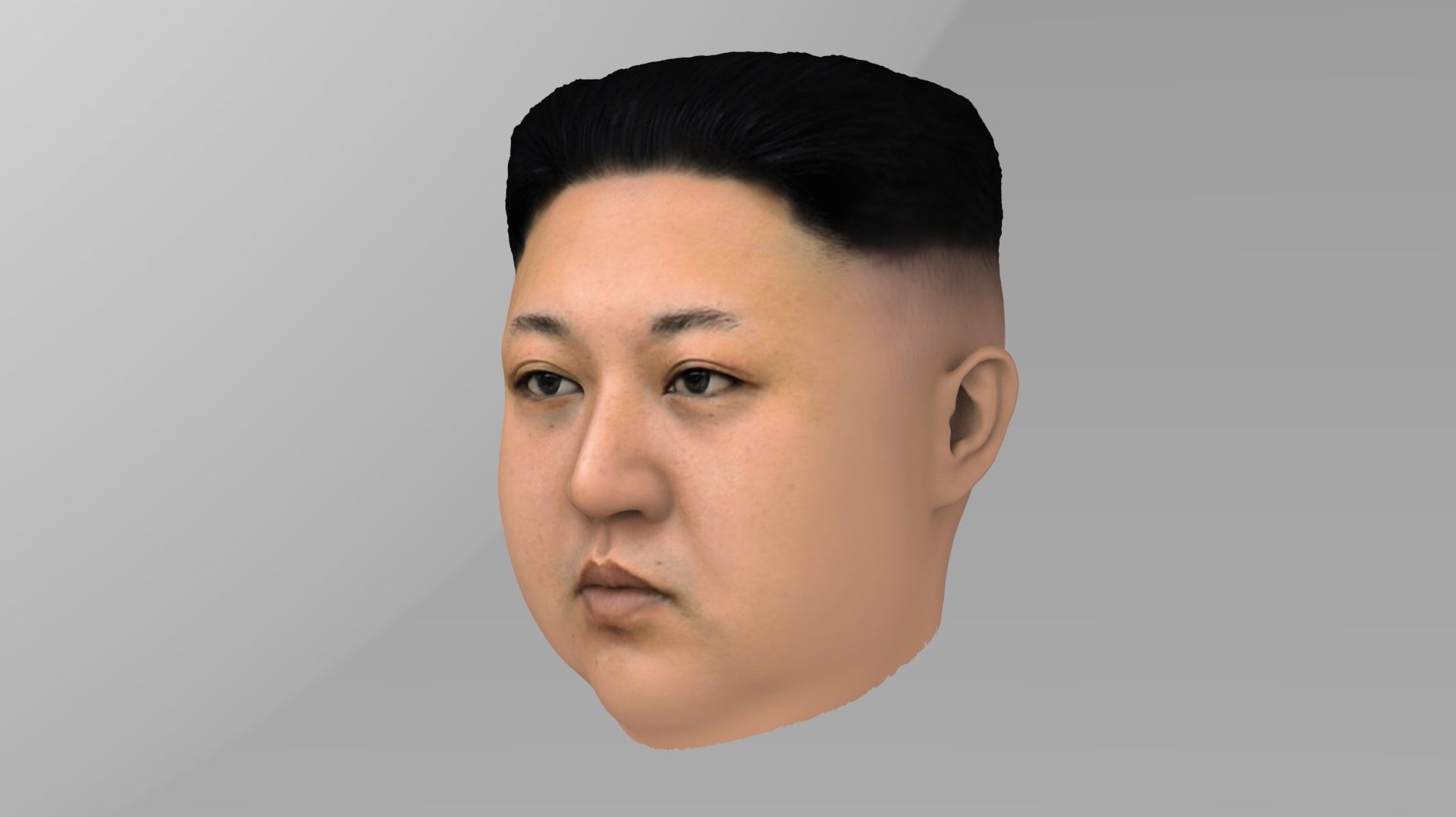 Kim Jong-un 3D model_2