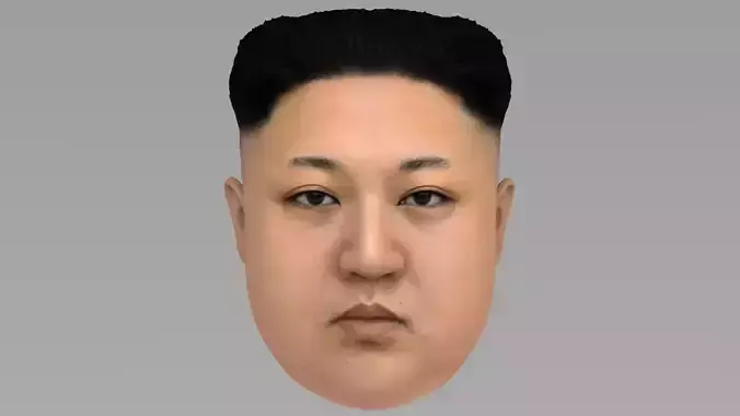 Kim Jong-un 3D model