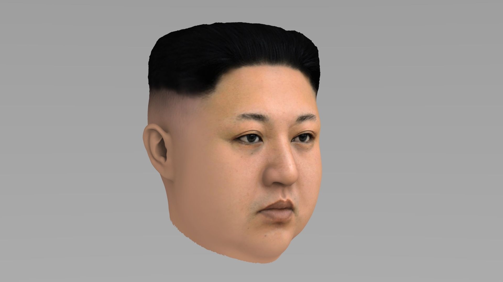 Kim Jong-un 3D model_9