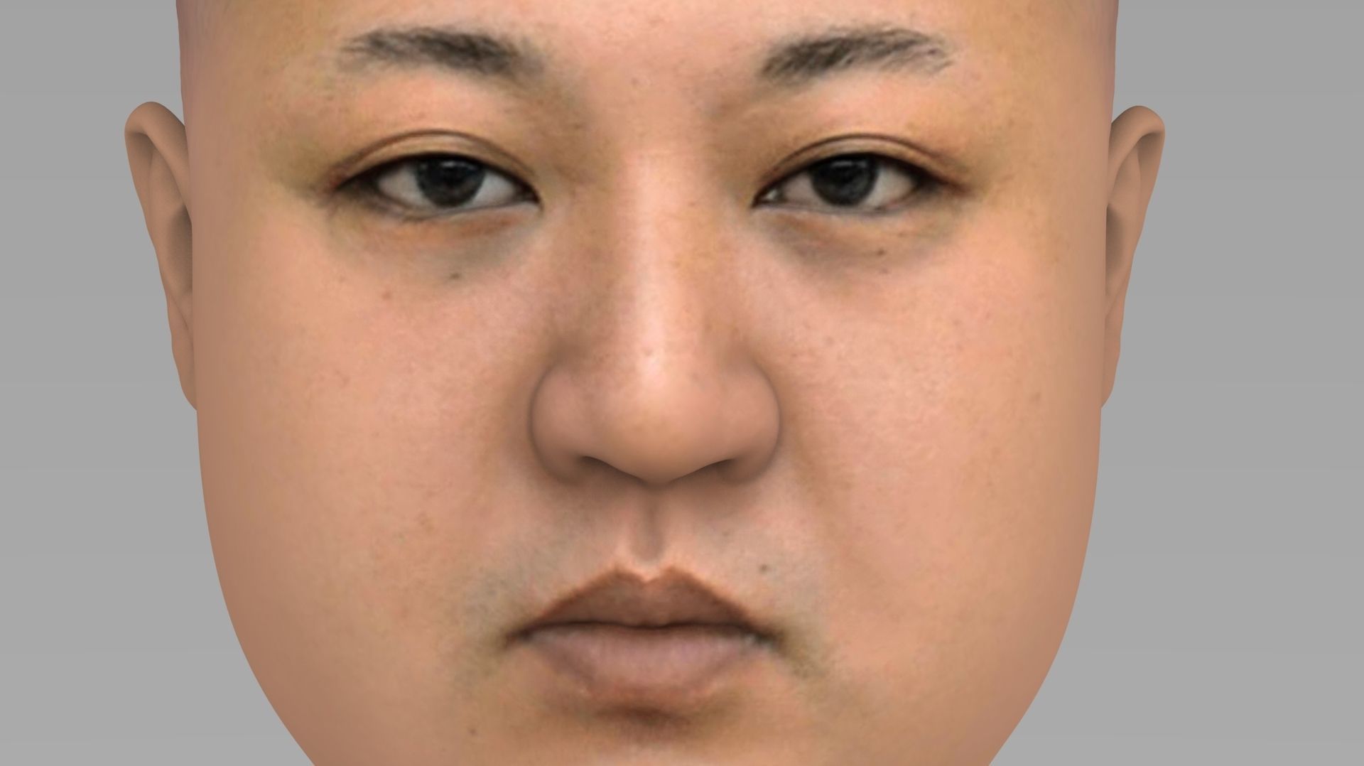 Kim Jong-un 3D model_14