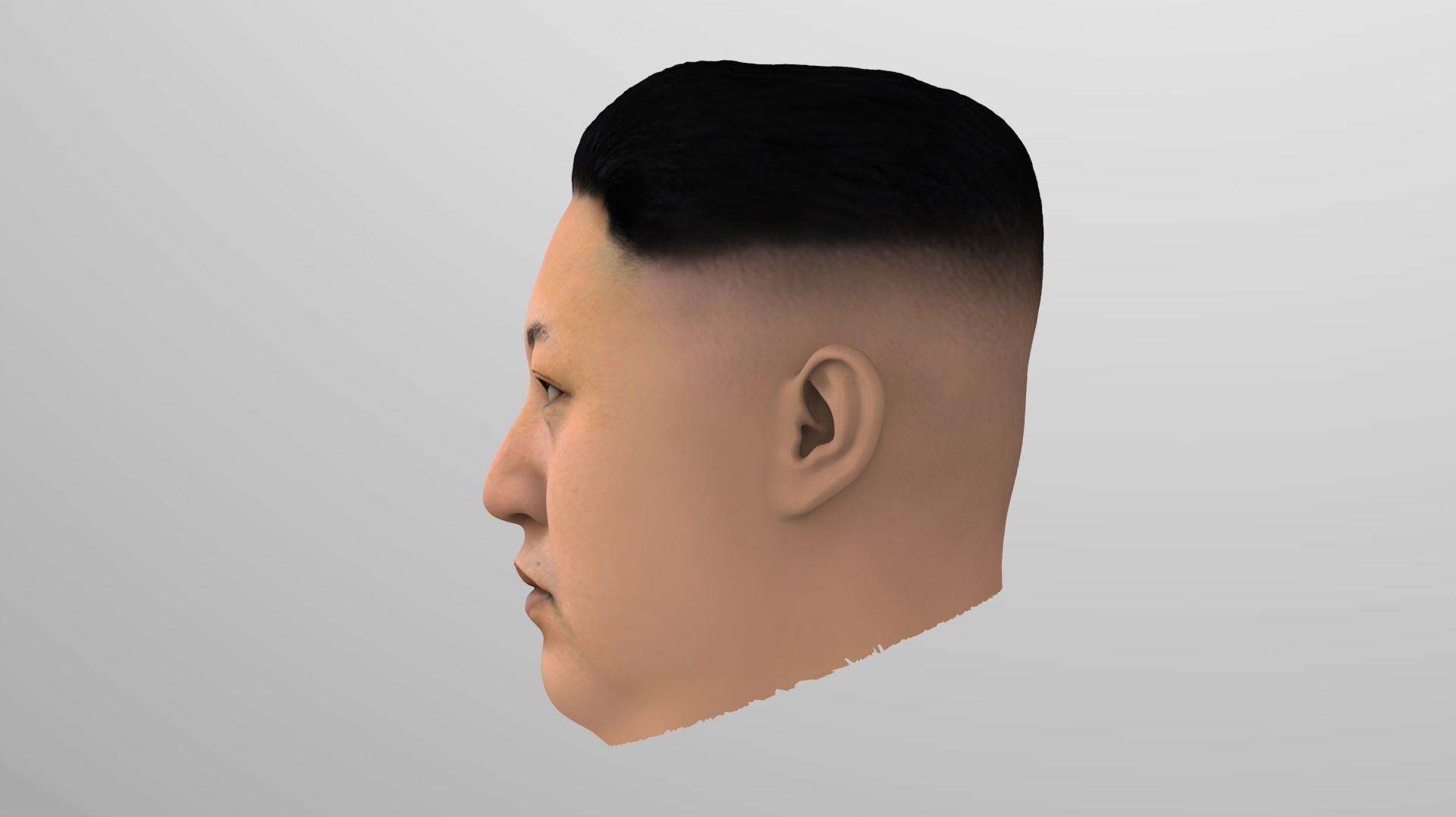 Kim Jong-un 3D model_4