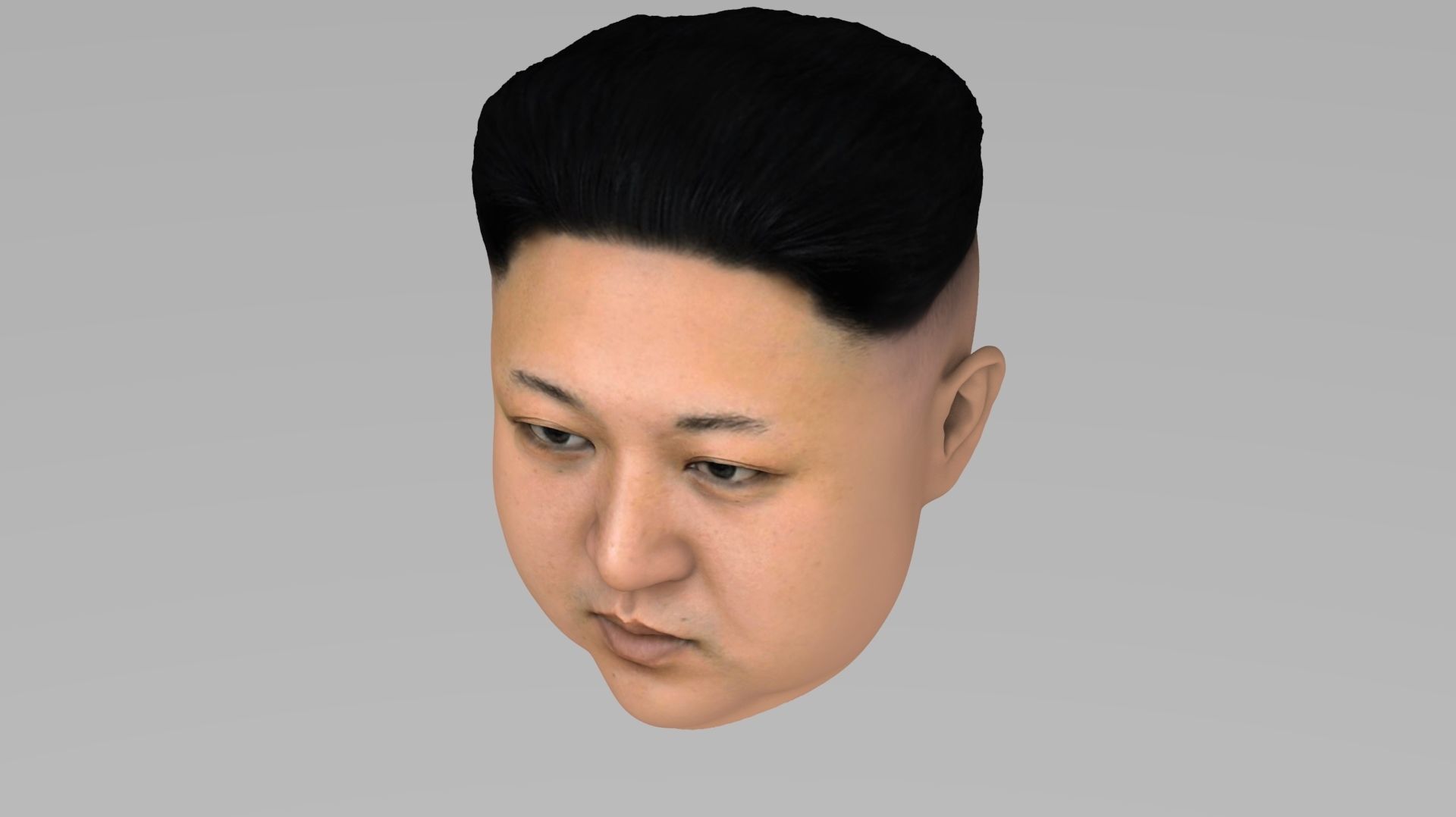 Kim Jong-un 3D model_12
