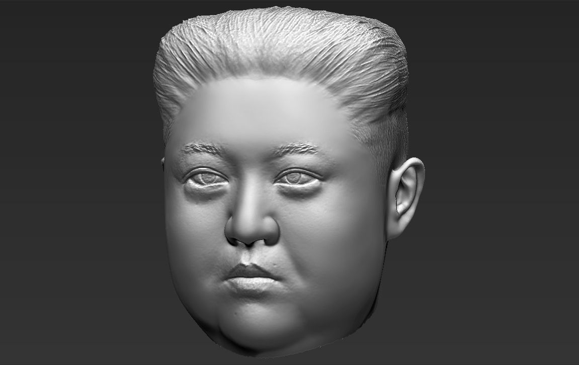 Kim Jong-un 3D model_25