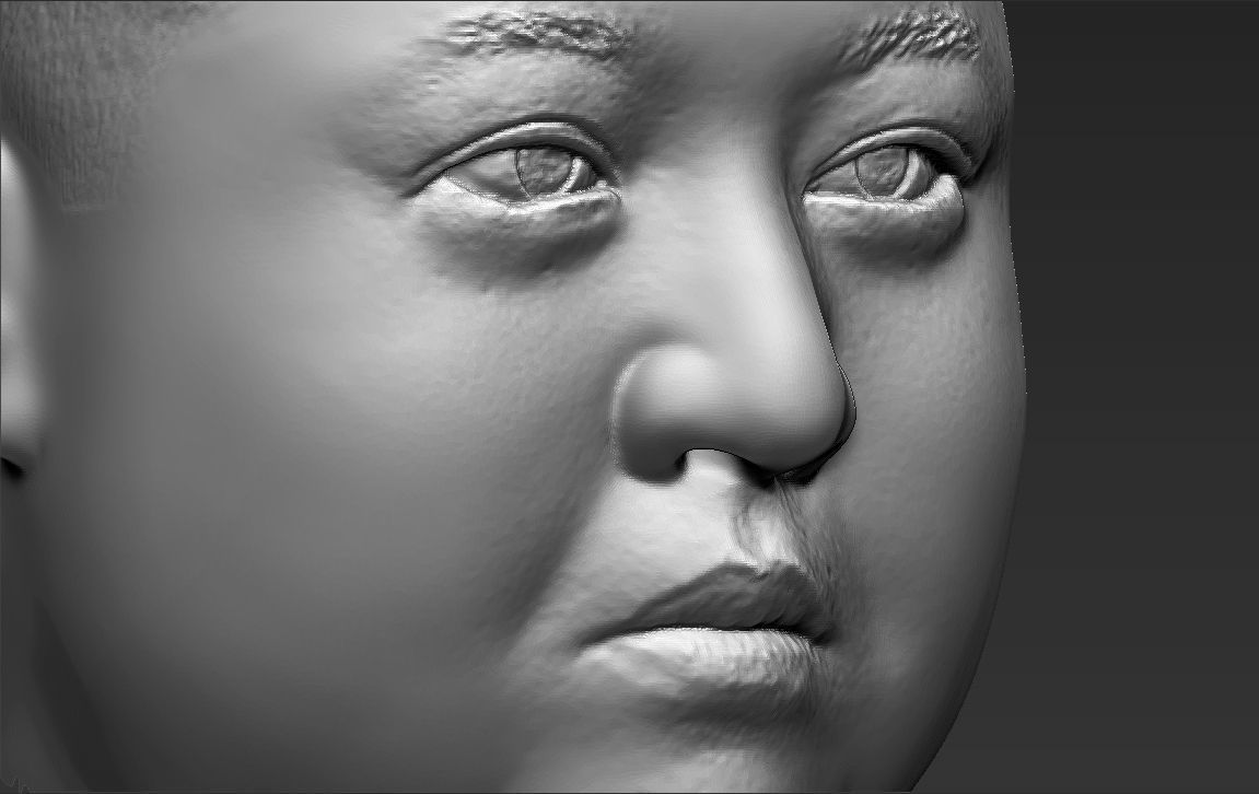 Kim Jong-un 3D model_44