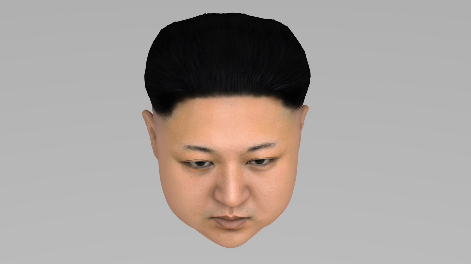 Kim Jong-un 3D model_13