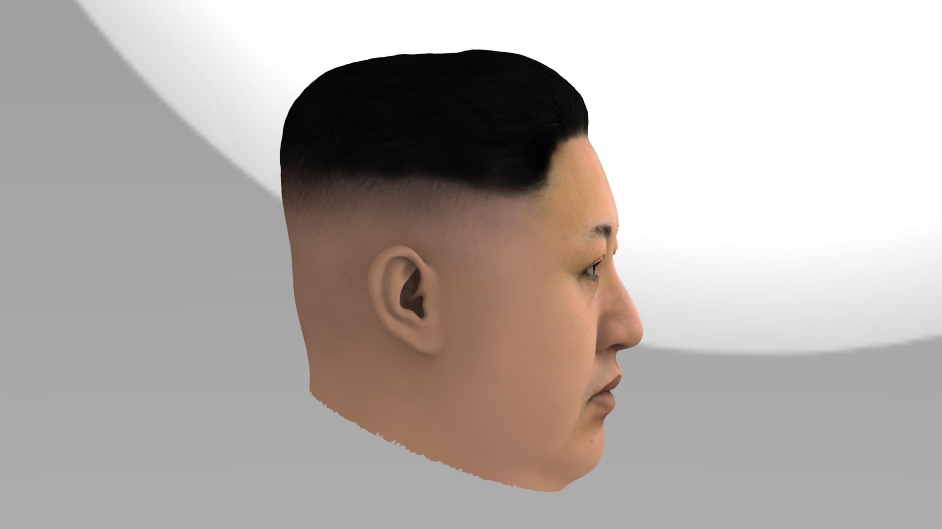 Kim Jong-un 3D model_8