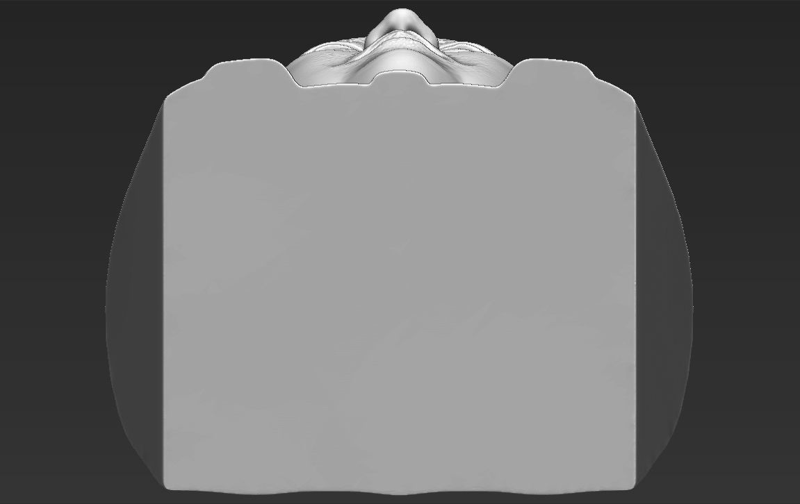 Kim Jong-un bust 3D printing ready stl obj formats 3D print model_27