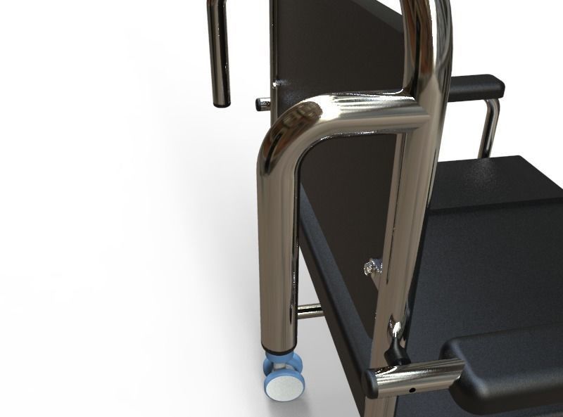 shower chair 3D model_7