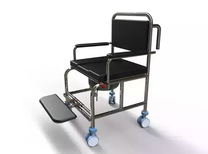 shower chair 3D model